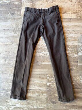 NN07 No Nationality Scott Pants Brown Slim Straight Men’s 29x32